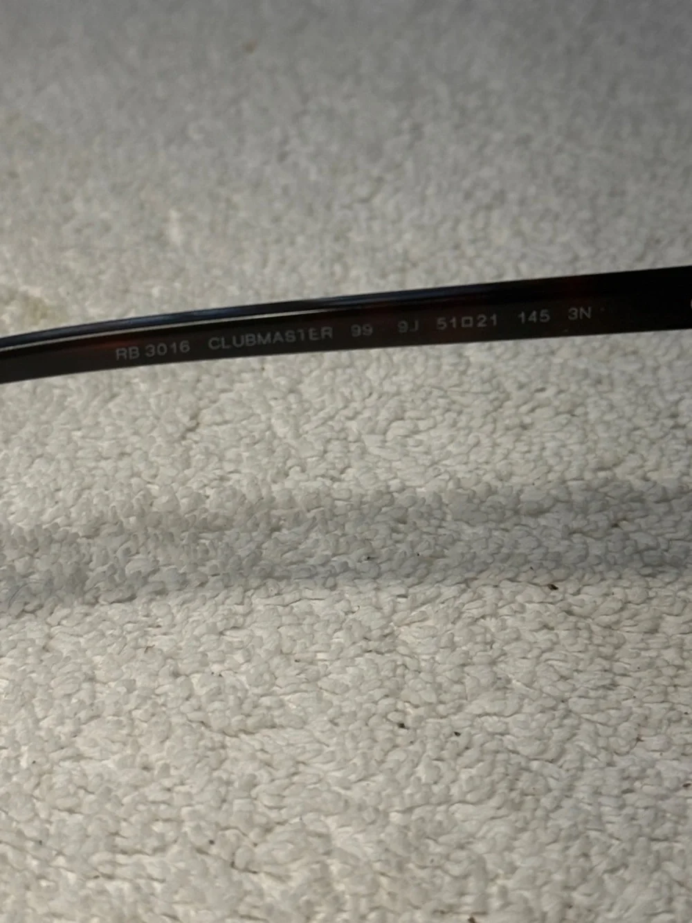 Ray-Ban Clubmaster Sunglasses in Tortoise and Gold with Gradient Green Lenses
